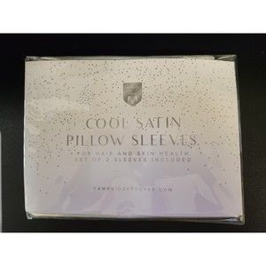 Cambridge Proper Cool Satin Pillow Sleeves, set of 2 sleeves